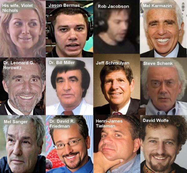 Just a few of Alex's Jewish allies.
