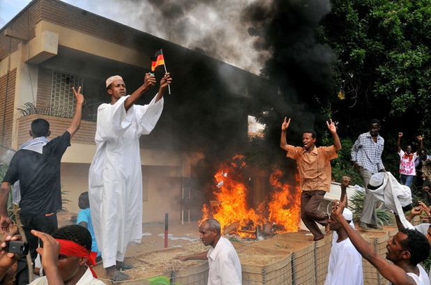 burninggermanflag