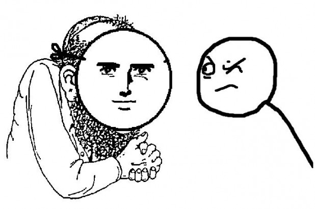 Suspicion arises.