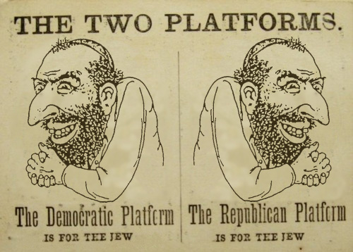 Vote for anyone you wish, goyim. Except Donald Trump.