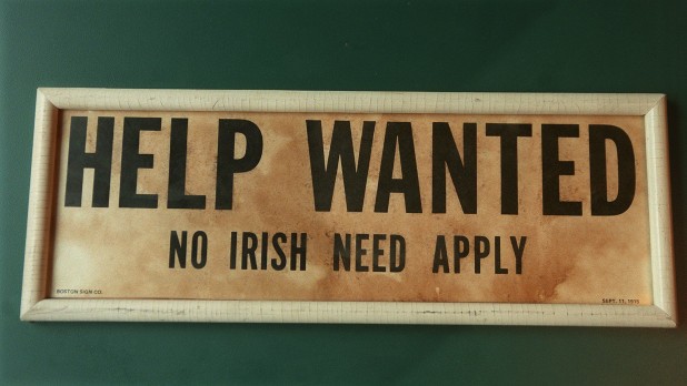 Seriously. Integrating the Irish was actually a major problem which didn't go away until they started marrying outside of their ethnicity and converting from Catholicism.