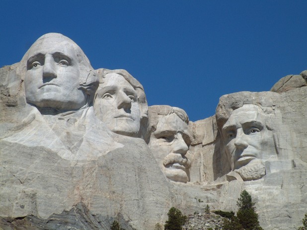 Seriously, they are going to have to blow up Mt. Rushmore.