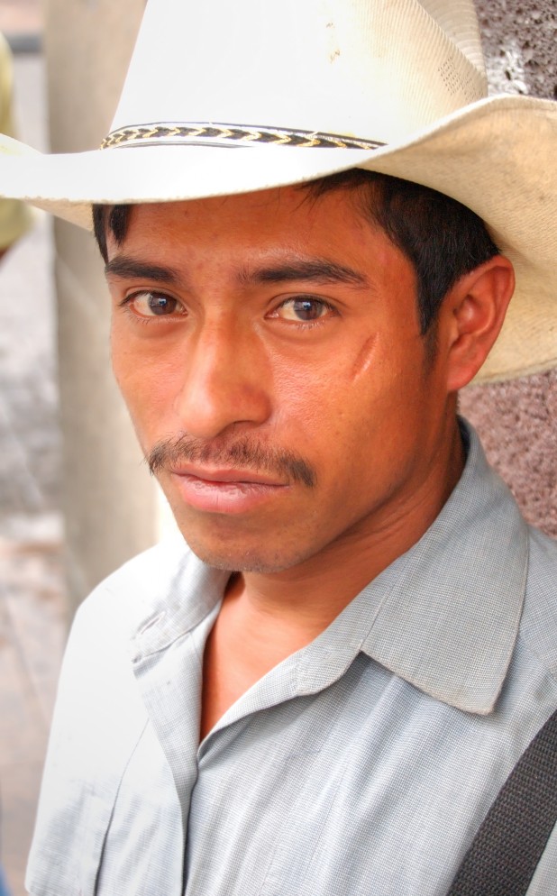 Typical Mexican, confused but determined look on his face. Somebody's doing the raping, Don.