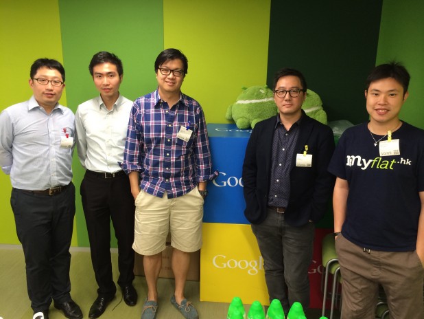A couple yellow people work at Google.