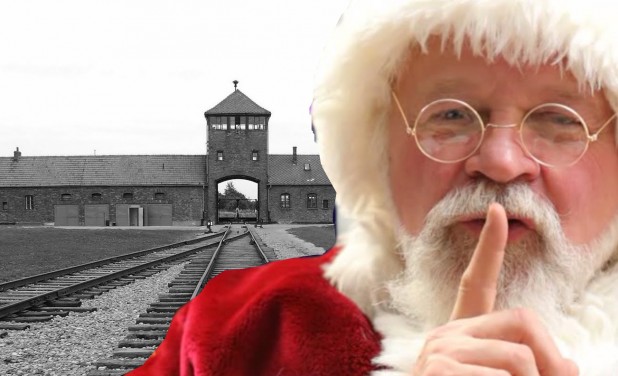 The Jews are terrified of Santa as he is aware of their naughtiness and dirty trickery.