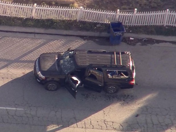 They literally fired hundreds of rounds through this truck.