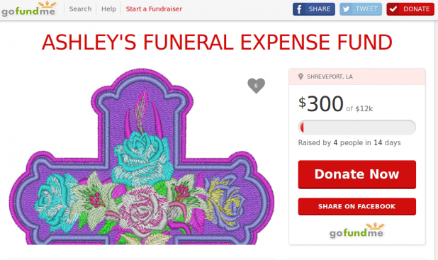 Another GoFundMe page.