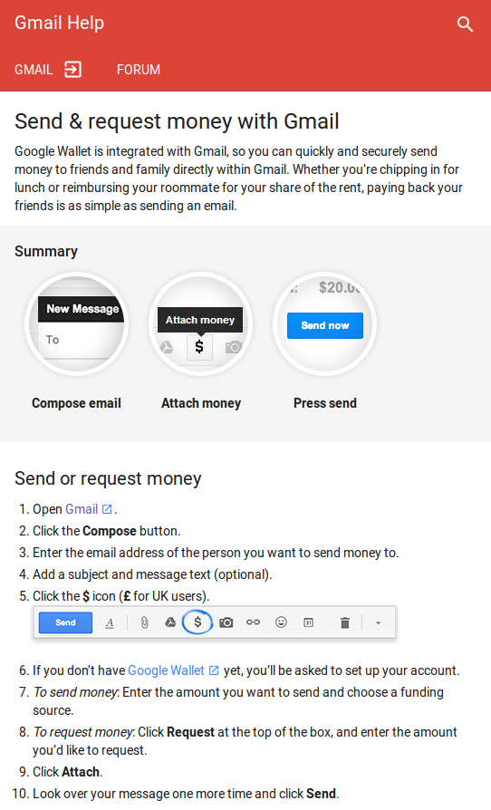 Send & request money with Gmail - Gmail Help