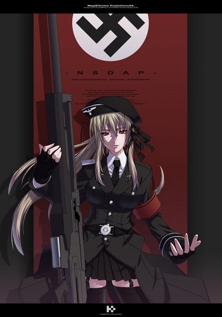 Anime Nazis: They're cute.