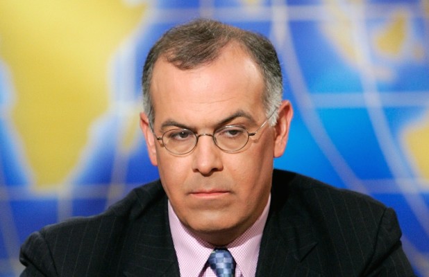 WASHINGTON - JULY 22: (AFP OUT) New York Times columnist David Brooks listens during a taping of "Meet the Press" at the NBC studios July 22, 2007 in Washington, DC. Brooks spoke on various topics including the current situation of the war in Iraq. (Photo by Alex Wong/Getty Images for Meet the Press) *** Local Caption *** David Brooks