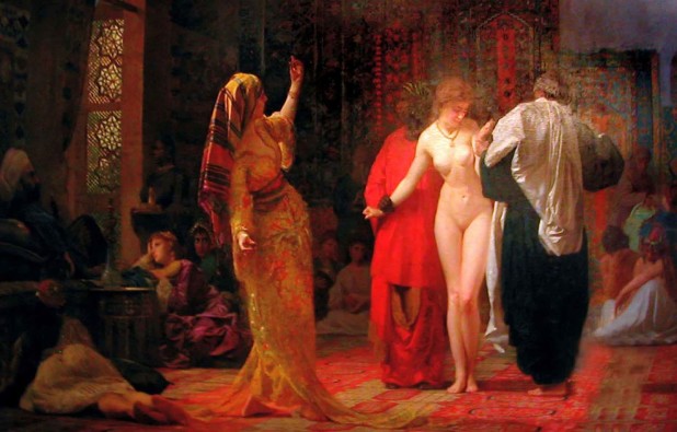 Domenico_Rosso_-_Mercado_de_escravas_brancas,_1884