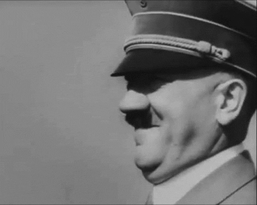 hitler happy