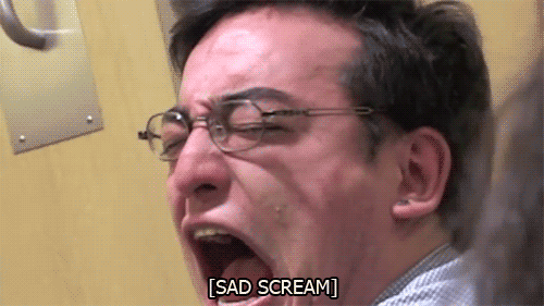 sad scream