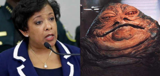 loretta lynch jabba the hut